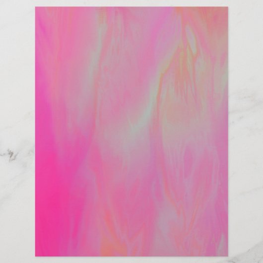 Pink Skies Scrapbook Paper 2-Sided Page (正面)