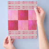 Pink Skies Tiles Bulk Scrapbook Paper Pages チラシ (手)