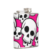 Pink Skull Pattern Flask フラスク (右)