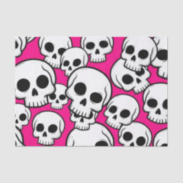 Pink Skull Pattern Tissue Paper 薄葉紙