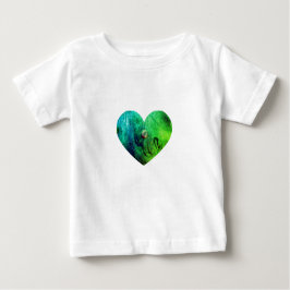 Pink Slime Heart Baby T-Shirt  ベビーTシャツ