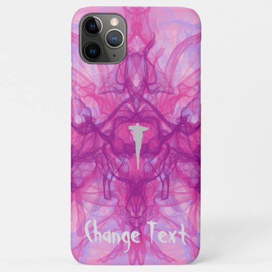 PINK SMOKEで「Change Your Text」でカバー –  Case-Mate iPhoneケース (裏面)
