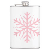 Pink Snowflake フラスク (正面)