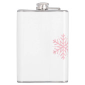 Pink Snowflake フラスク (裏面)