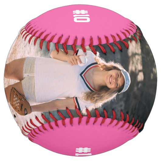 Pink Softball Girls For Kids Team Player Daughter  ソフトボール (正面)
