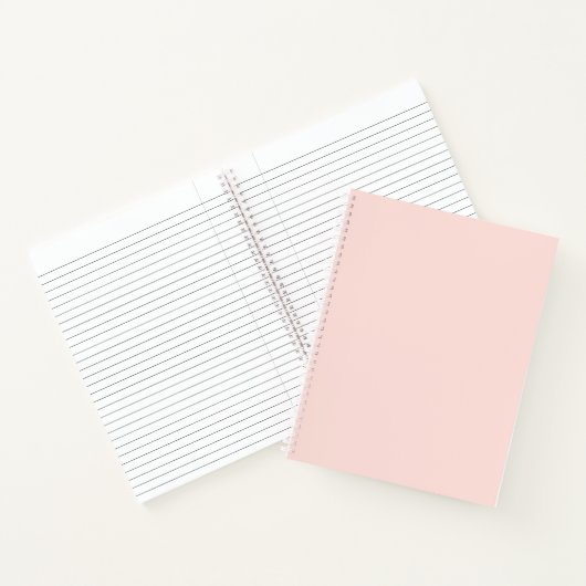 Pink Spiral Notebook ノートブック (内部)