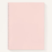 Pink Spiral Notebook ノートブック (正面)
