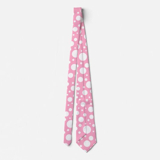 Pink Spots Tie ネクタイ (裏面)
