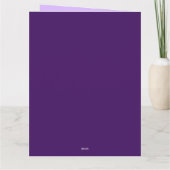 Pink Spring Blossom Personalized Get Well  カード (裏面)