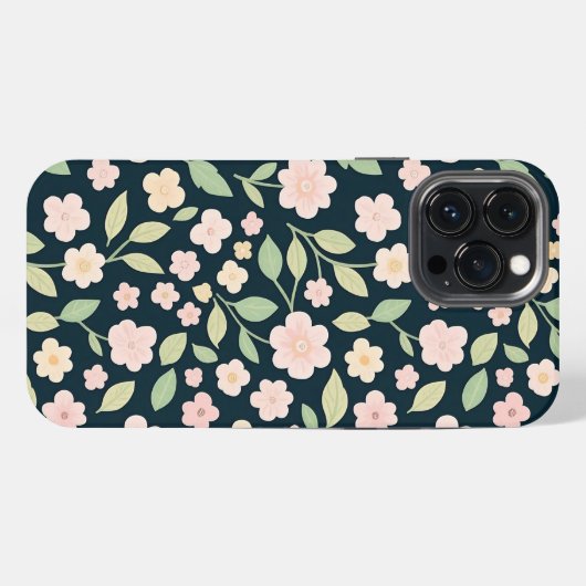 Pink Spring Elegance iPhoneケース (裏面横)