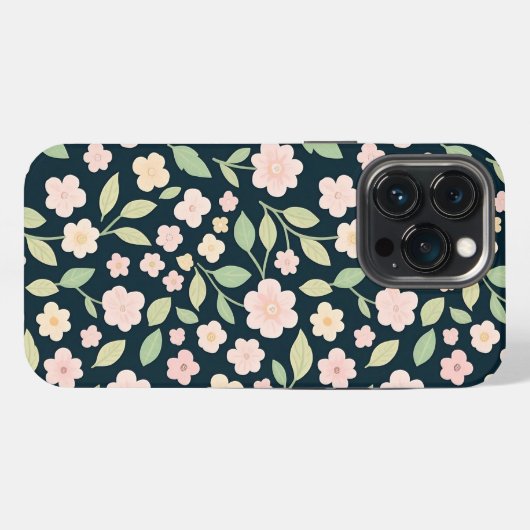 Pink Spring Elegance iPhoneケース (裏面横)