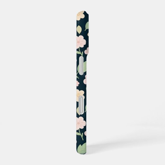 Pink Spring Elegance iPhone 16ケース (右側面)