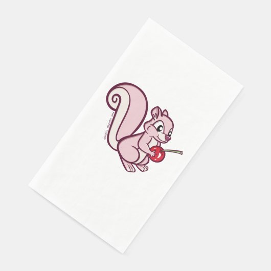 Pink Squirrel Long Napkin (コーナー)
