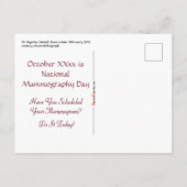 Pink St. Agatha (M 003) Postcard 2 ポストカード (裏面)