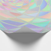 Pink Stained Glass Window Pastels ラッピングペーパー (角)
