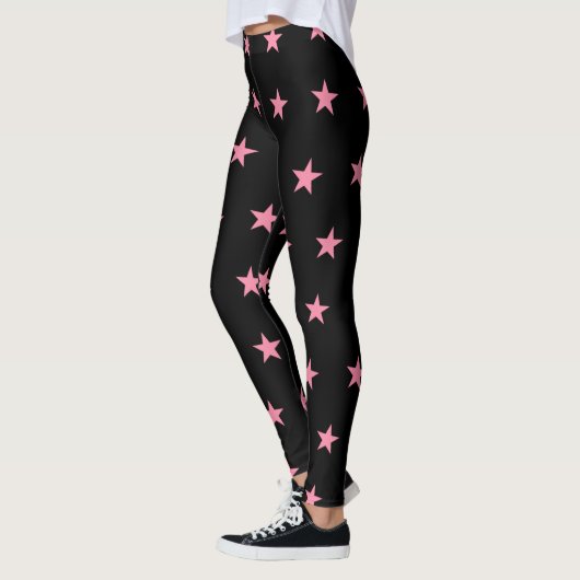Pink Star レギンス (左)