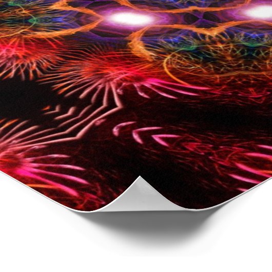 pink starLightsポスター ポスター (角)