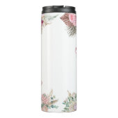 Pink Stethoscope Floral Nurse Tribute タンブラー (裏面)