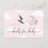 Pink Stork Books Request Insert Card エンクロージャーカード (裏面)