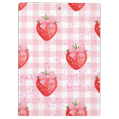PINK STRAWBERRIES クリップボード (裏面)
