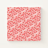 Pink Strawberry Custom Notebook Journal ノートブック (裏面)