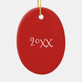 Pink Strawberry Ice Cream Shake Milkshake Dessert セラミックオーナメント (裏面)