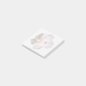 Pink Strawberry Smoothie Althea Sticky Notes ポストイット (アングル)