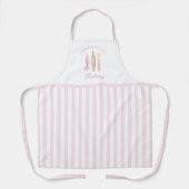 Pink Stripes Bakery  エプロン (正面)