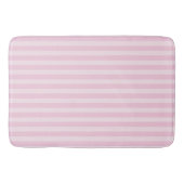 Pink Stripes Bath Mat バスマット (正面)