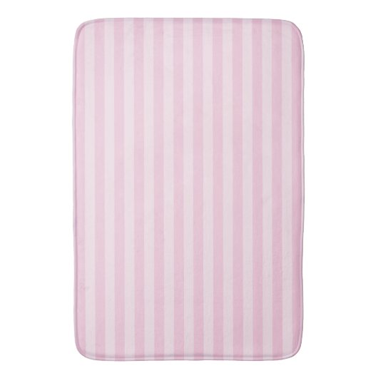 Pink Stripes Bath Mat バスマット (正面縦)