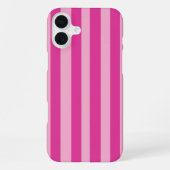 Pink Stripes  iPhoneケース (裏面)