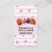 Pink Stripes | Makeup Foundation Powder 名刺 (正面)