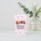 Pink Stripes | Makeup Foundation Powder 名刺 (スタンド正面)