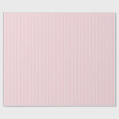 Pink Stripes - Minimal Christmas Gift Wrap ラッピングペーパー (フラット)
