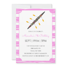 Pink Stripes Rowing Birthday Party