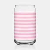 Pink Stripes Seamless Pattern ガラス缶 (裏面)