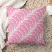 pink strips throw pillow クッション (ブランケット)