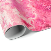 Pink Structures made in manual on a paper paintsba ラッピングペーパー (ロールコーナー)