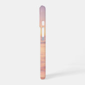 Pink Sunset Beach Phone Case iPhone 16ケース (左側面)