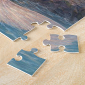 Pink Tail Mermaid & Dolphin ジグソーパズル (側面)