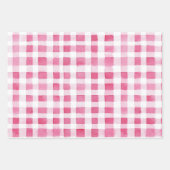 Pink Tan Cowgirl Boots Horses Birthday ラッピングペーパーシート (正面2)