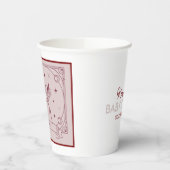 Pink Tarot Baby Shower  紙コップ (左)