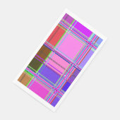Pink tartan Fabric Pattern Cloth Madras (コーナー)