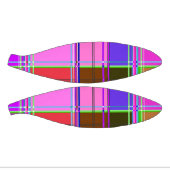 Pink tartan Fabric Pattern Cloth Madras ミニバスケットボール (パネル)