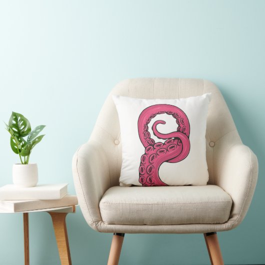 Pink Tentacle クッション (椅子)