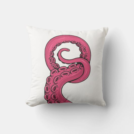 Pink Tentacle クッション (正面)