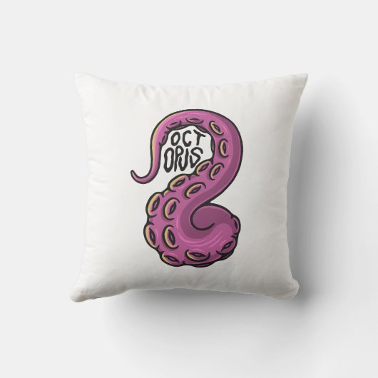 Pink Tentacle クッション (裏面)