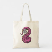 Pink Tentacle トートバッグ (裏面)