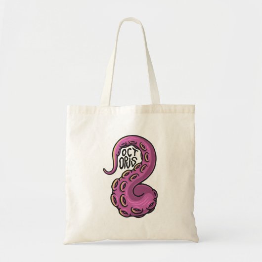 Pink Tentacle トートバッグ (正面)