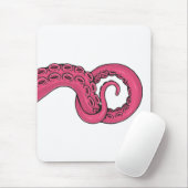 Pink Tentacle マウスパッド (マウス)